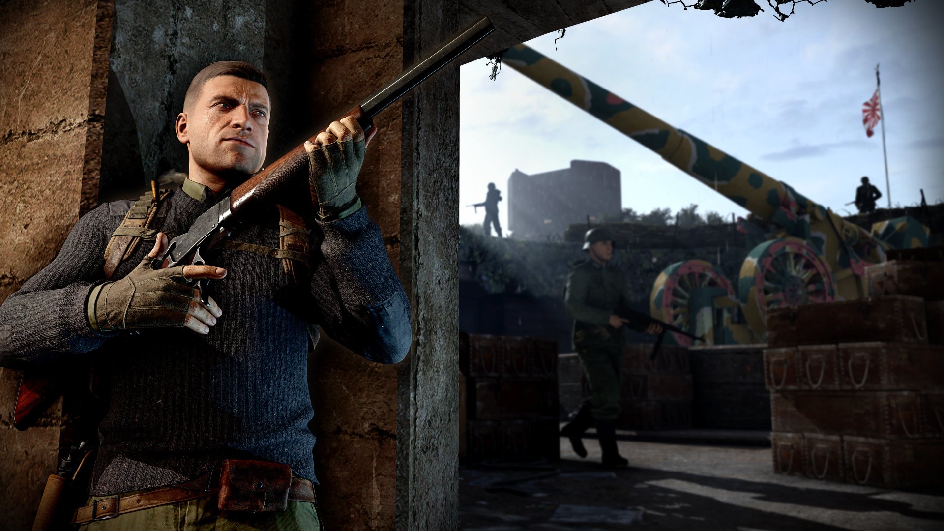 Download Video Game Sniper Elite III 4k Ultra HD Wallpaper