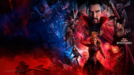 movie Doctor Strange in the Multiverse of Madness HD Desktop Wallpaper | Background Image