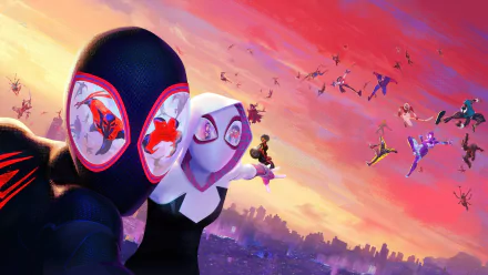 movie Spider-Man: Across the Spider-Verse HD Desktop Wallpaper | Background Image