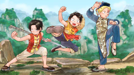 Sabo (One Piece) Monkey D. Luffy Portgas D. Ace Anime One Piece HD Desktop Wallpaper | Background Image
