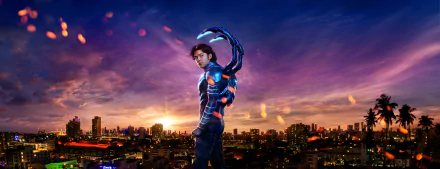movie Blue Beetle HD Desktop Wallpaper | Background Image