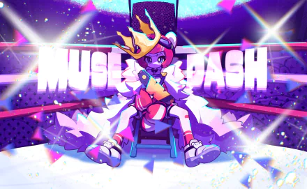 video game Muse Dash HD Desktop Wallpaper | Background Image