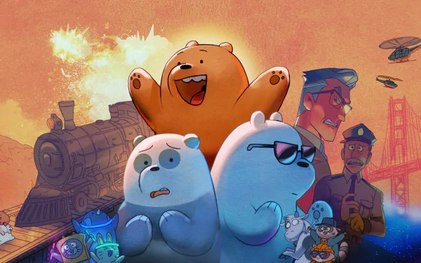 movie We Bare Bears: The Movie HD Desktop Wallpaper | Background Image