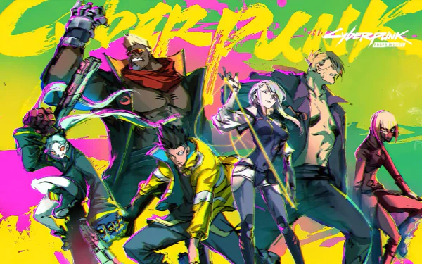 Anime Cyberpunk: Edgerunners HD Desktop Wallpaper | Background Image