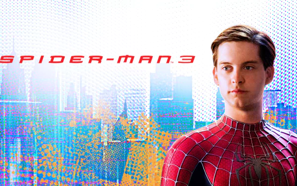Spider-Man 3 HD desktop wallpaper featuring a dynamic movie scene.