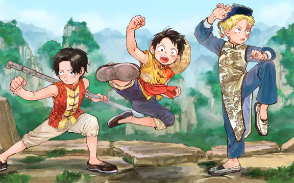 Sabo (One Piece) Monkey D. Luffy Portgas D. Ace Anime One Piece HD Desktop Wallpaper | Background Image