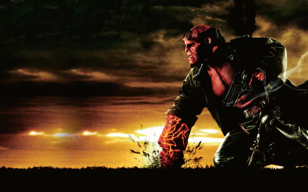 movie Hellboy (2004) HD Desktop Wallpaper | Background Image