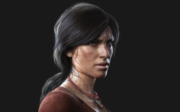 HD wallpaper of Chloe Frazer from Uncharted: The Lost Legacy video game, perfect for desktop background.