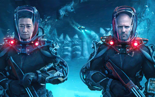 movie Meg 2: The Trench HD Desktop Wallpaper | Background Image