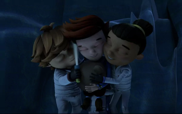 Sean Rafferty (Ready Jet Go!) Jet Propulsion (Ready Jet Go!) Mindy Melendez (Ready Jet Go!) Sydney Skelley (Ready Jet Go!) TV Show Ready Jet Go! HD Desktop Wallpaper | Background Image