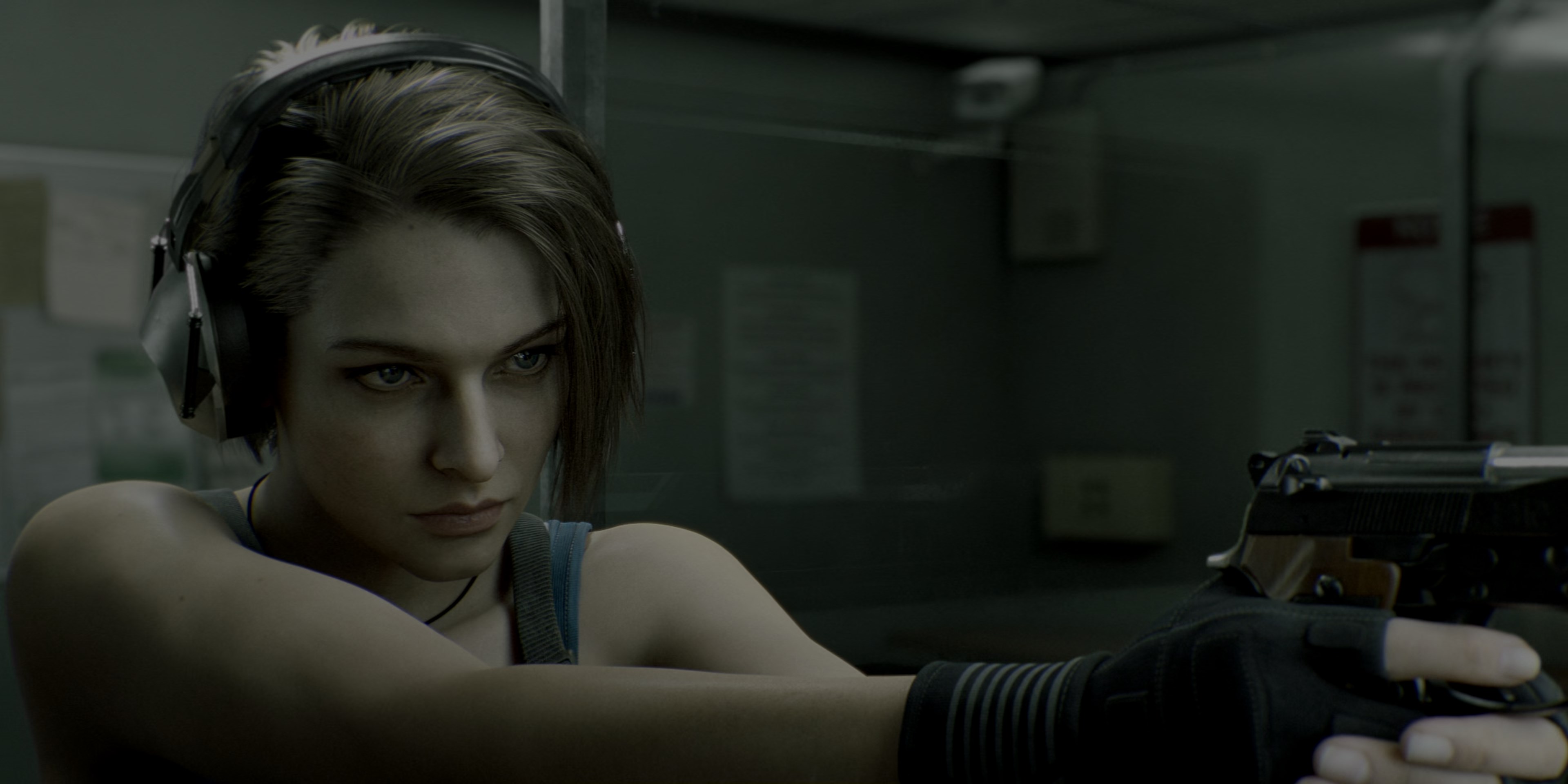 Download Jill Valentine, The Resilient Heroine From Resident Evil Series  Wallpaper