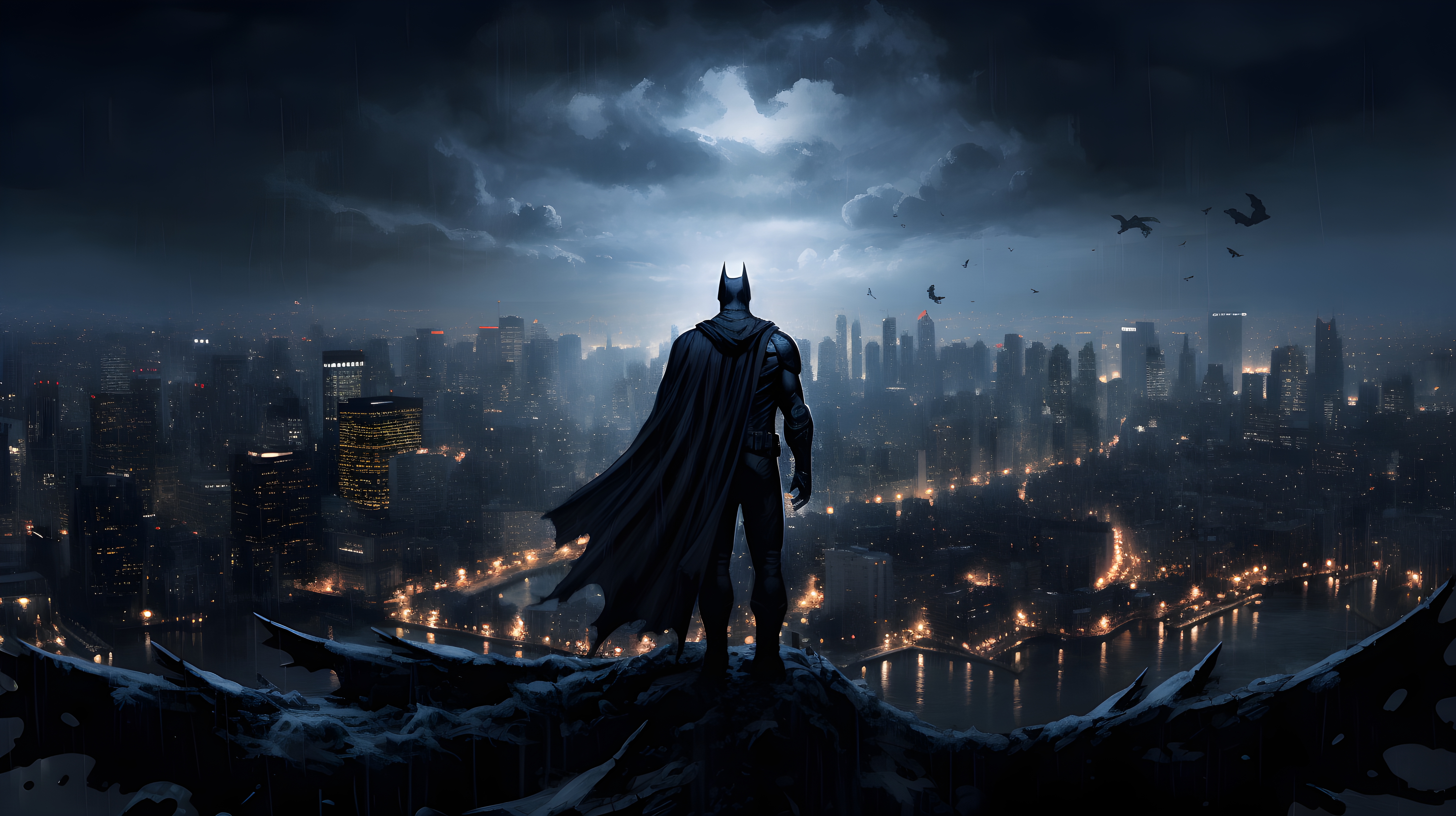 The Batman Wallpaper 4K