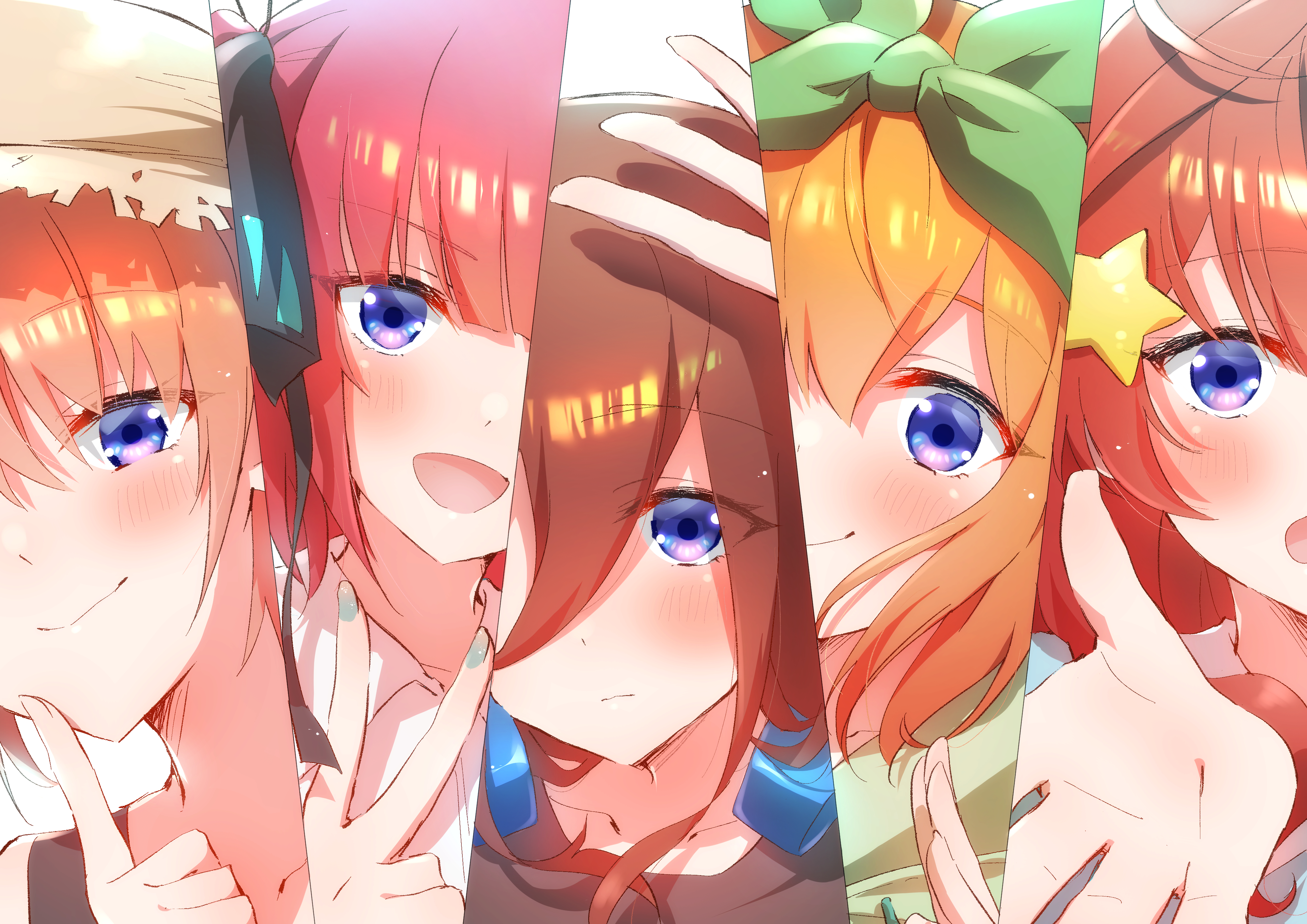 5Toubun no Hanayome 21:9 Ultrawide Wallpaper by gulitiasinjurai on