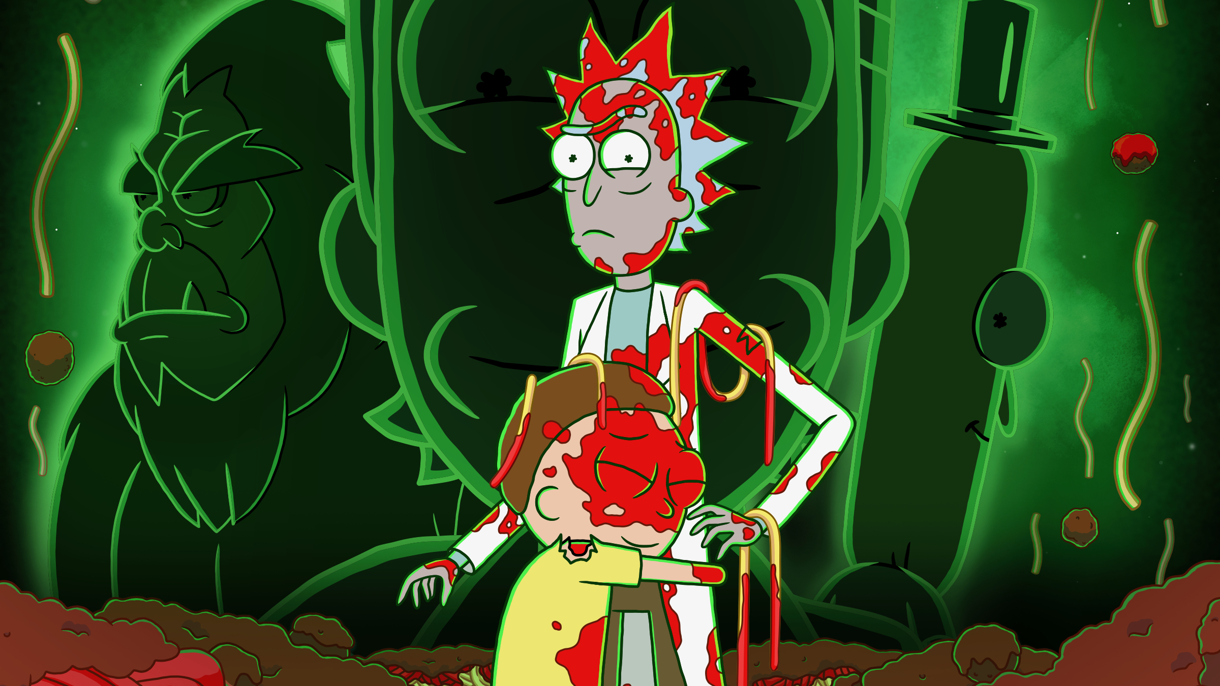 49 Rick and Morty HD Wallpaper ideas  rick and morty, morty, rick and morty  poster