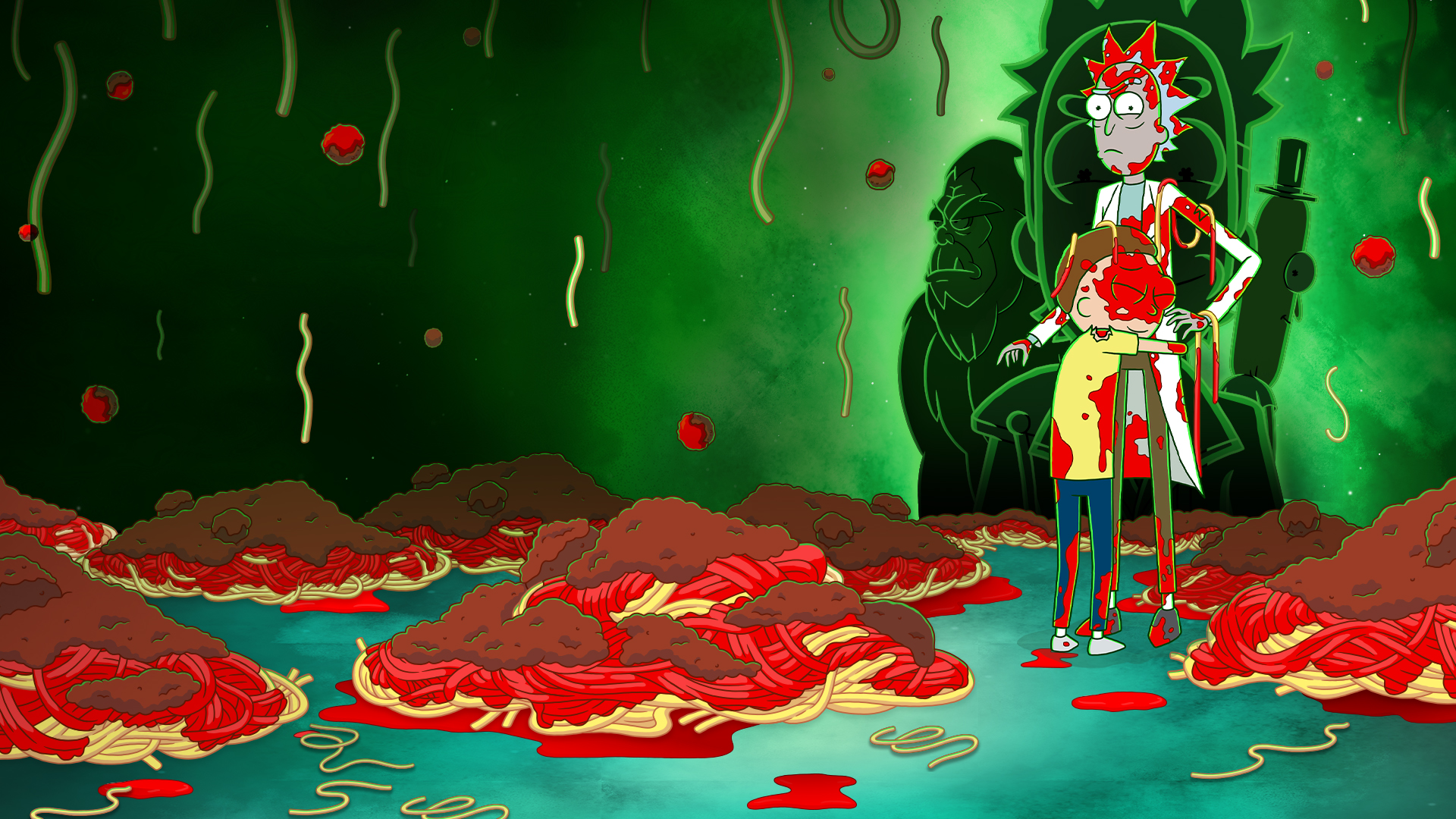 Cool Rick And Morty, rick and morty trippy HD wallpaper