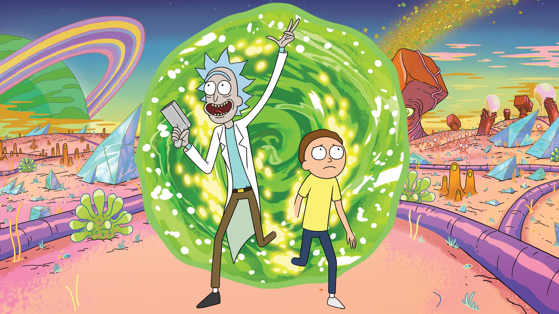 Desktop wallpaper - Rick and Morty