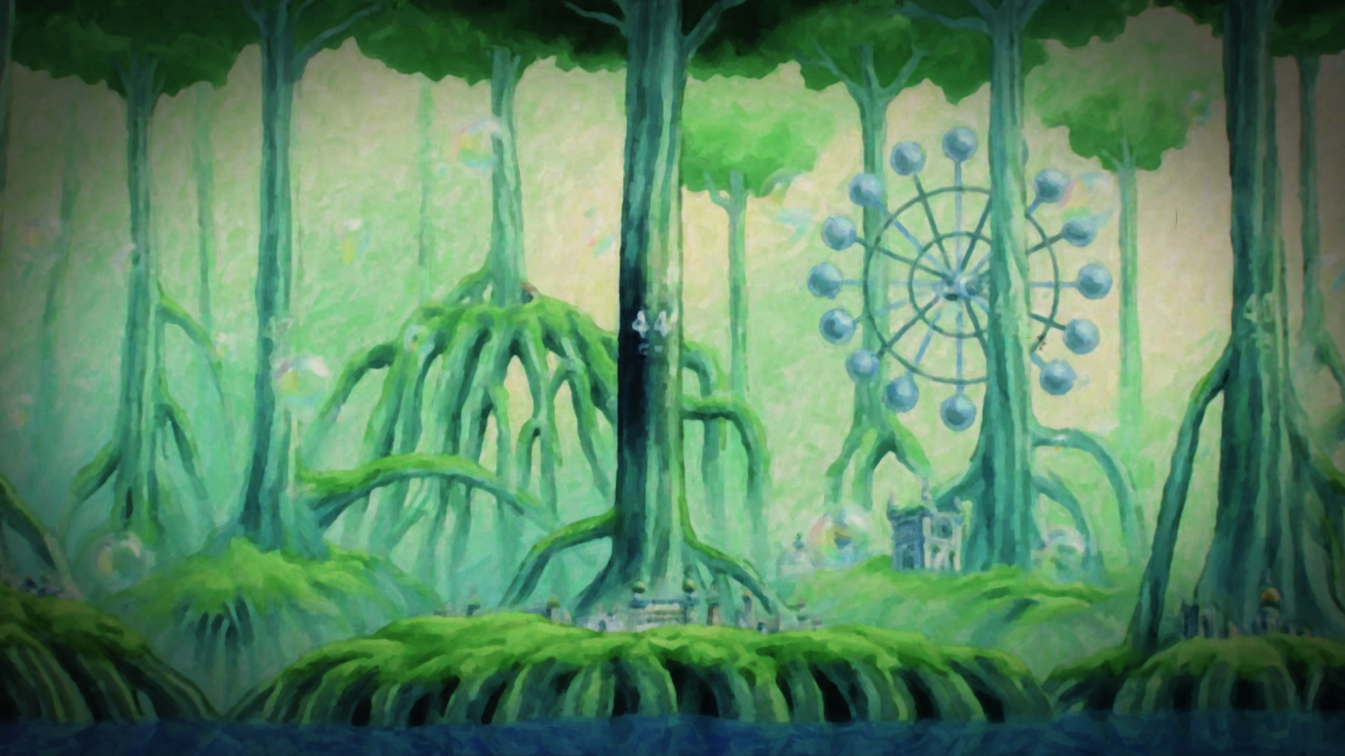 Vibrant HD wallpaper of One Piece Odyssey video game, featuring a captivating background for desktops.