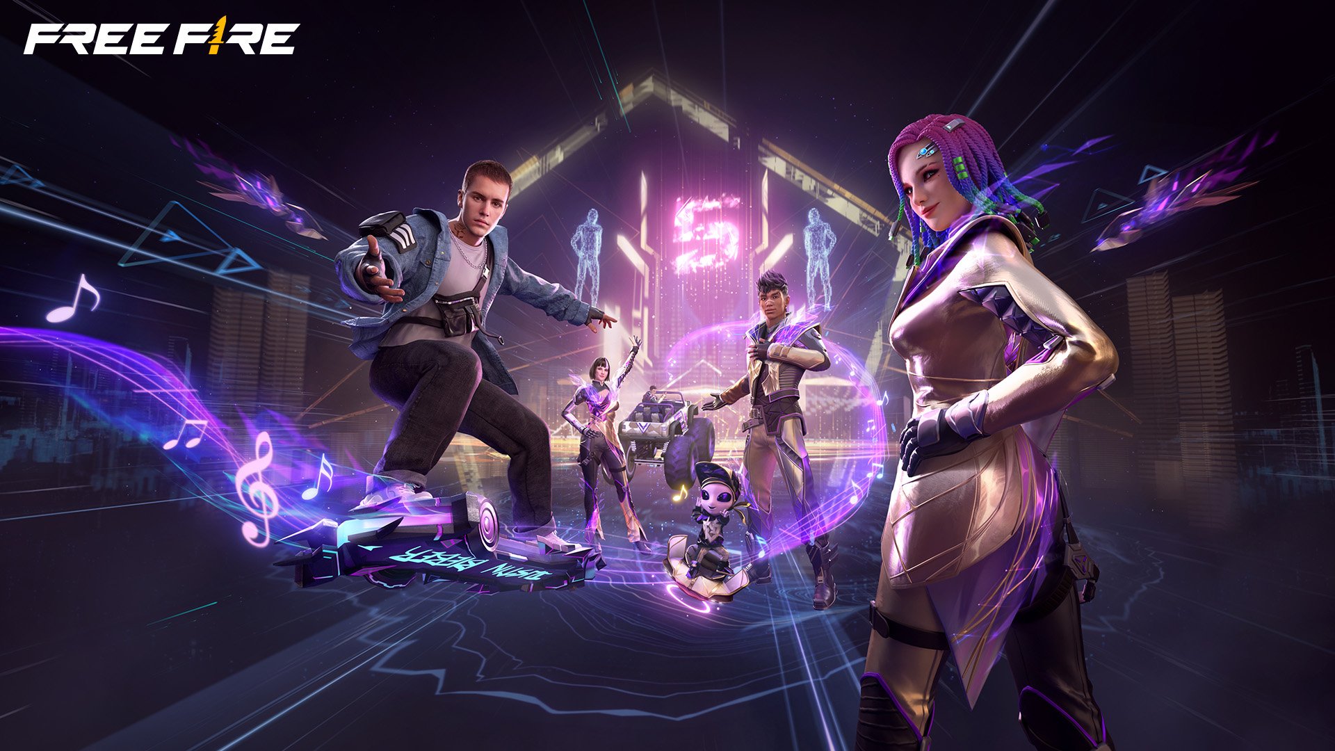 Garena Free Fire HD Wallpaper Epic Battle Scene