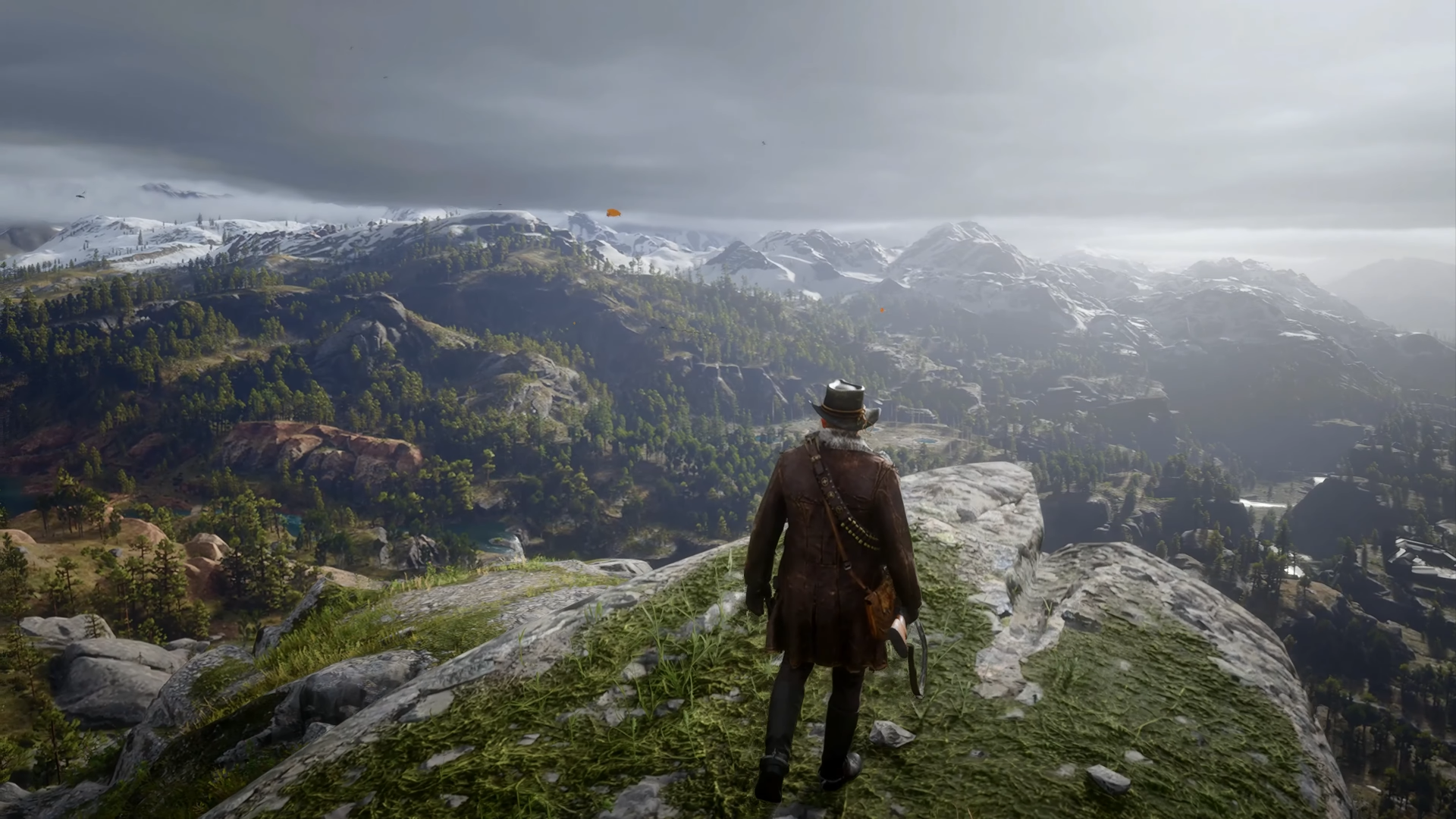 Download Cliff Video Game Red Dead Redemption 2 4k Ultra HD Wallpaper