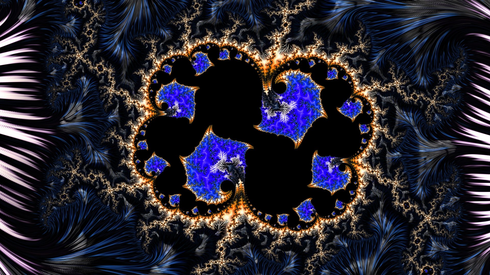 8k Trippy Psychedelic Fractal Wallpaper by Dr-Pen