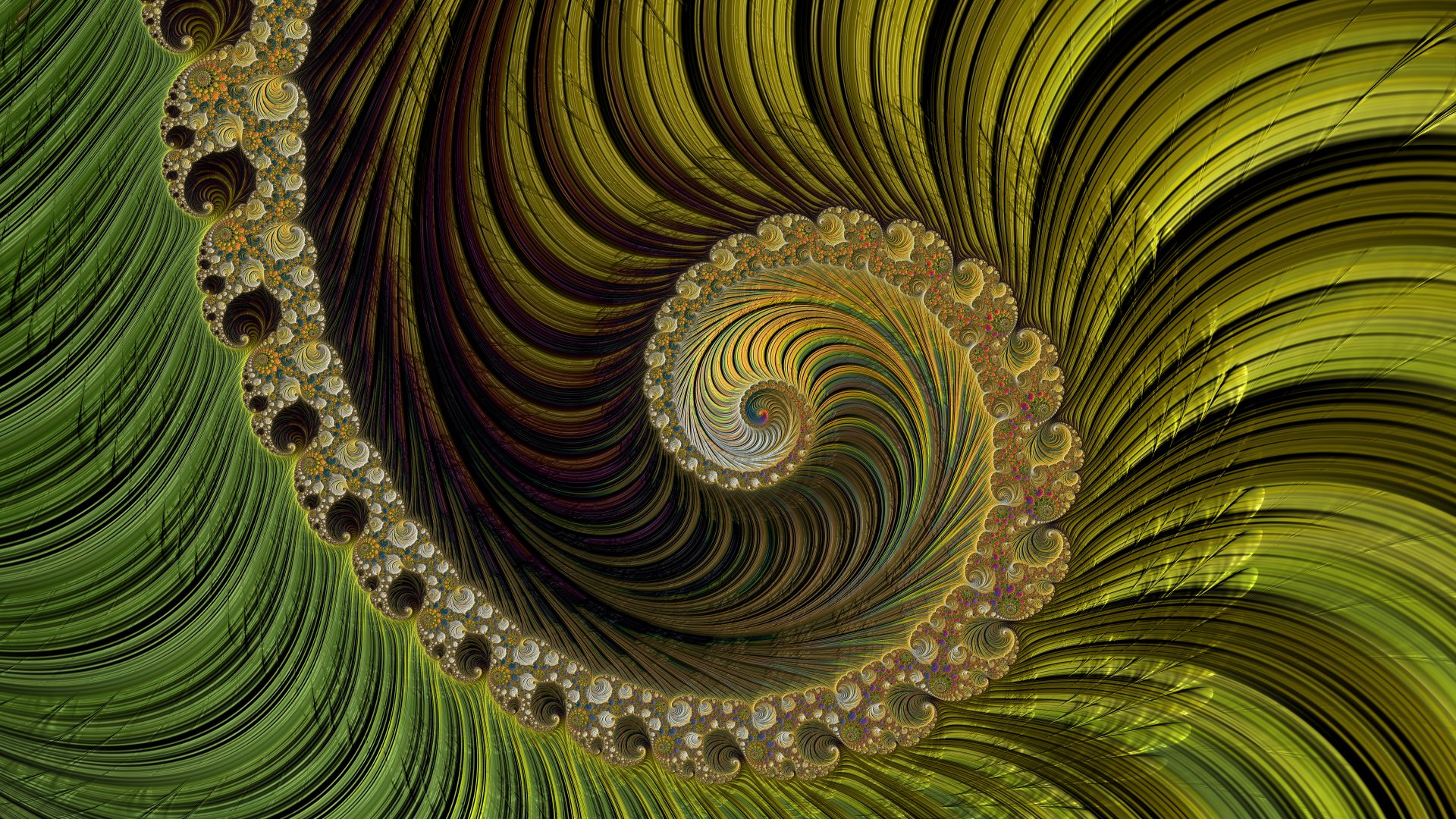 8k Trippy Psychedelic Fractal Wallpaper by Dr-Pen