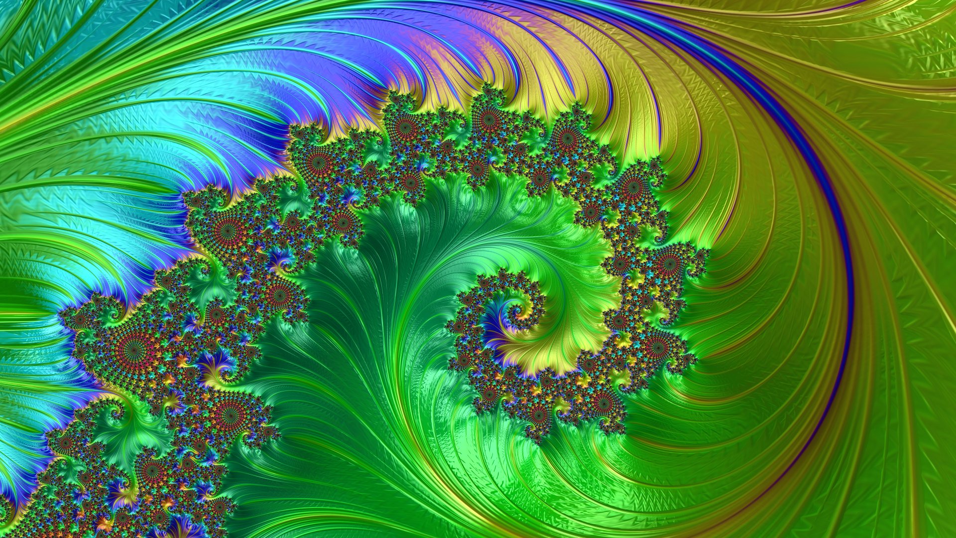 8k Trippy Psychedelic Fractal Wallpaper by Dr-Pen