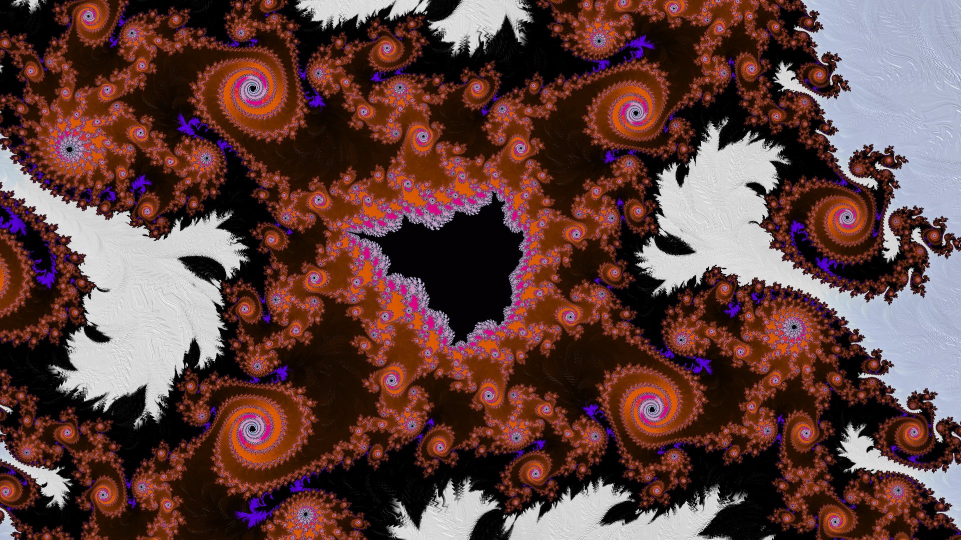 8k Trippy Psychedelic Fractal Wallpaper by Dr-Pen