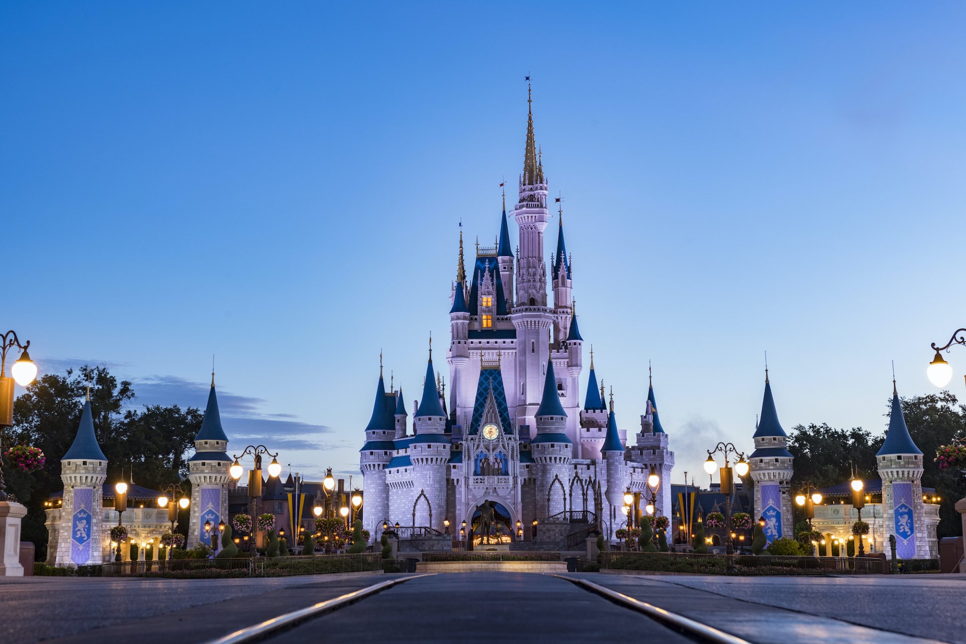 Cinderella Castle At Walt Disney World Enchanting HD Wallpaper 
