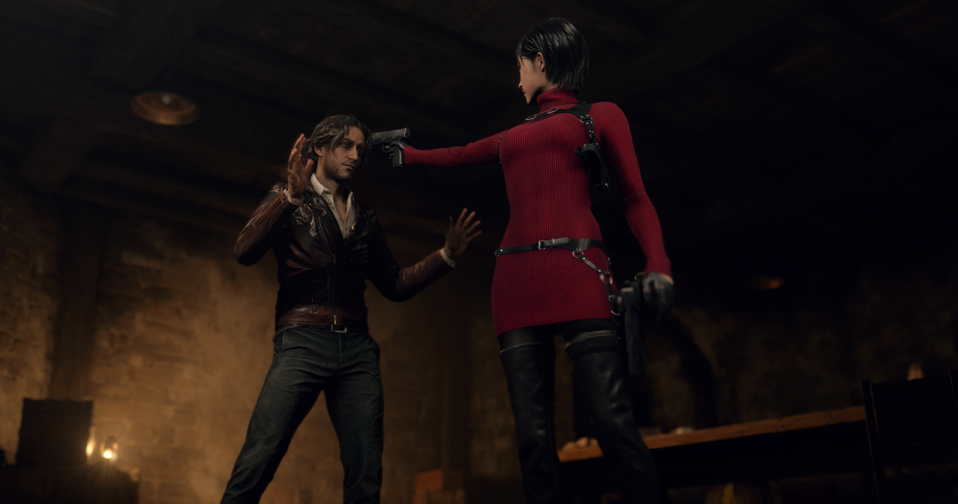 Download Video Game Resident Evil 4 - Separate Ways Remake Resident Evil 4 (2023) HD Wallpaper by Geogames