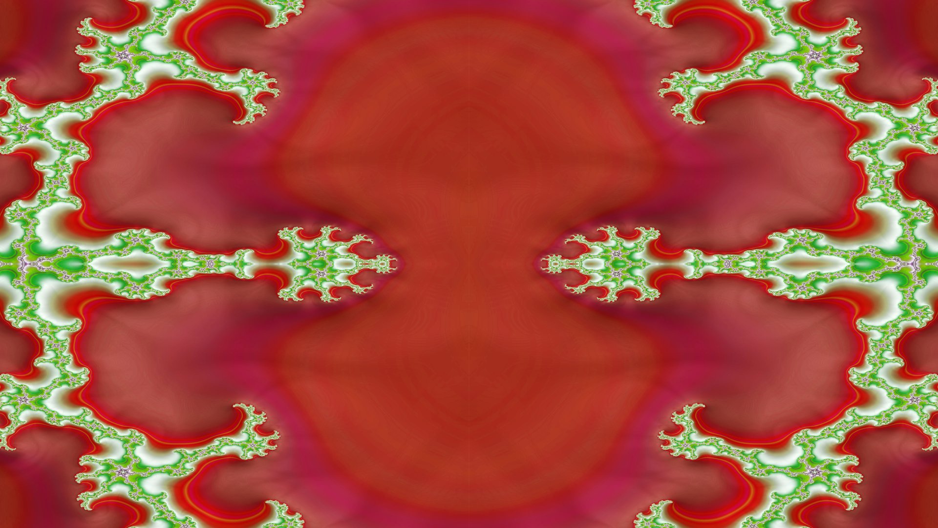 Trippy Psychedelic Fractal Wallpaper by Dr-Pen