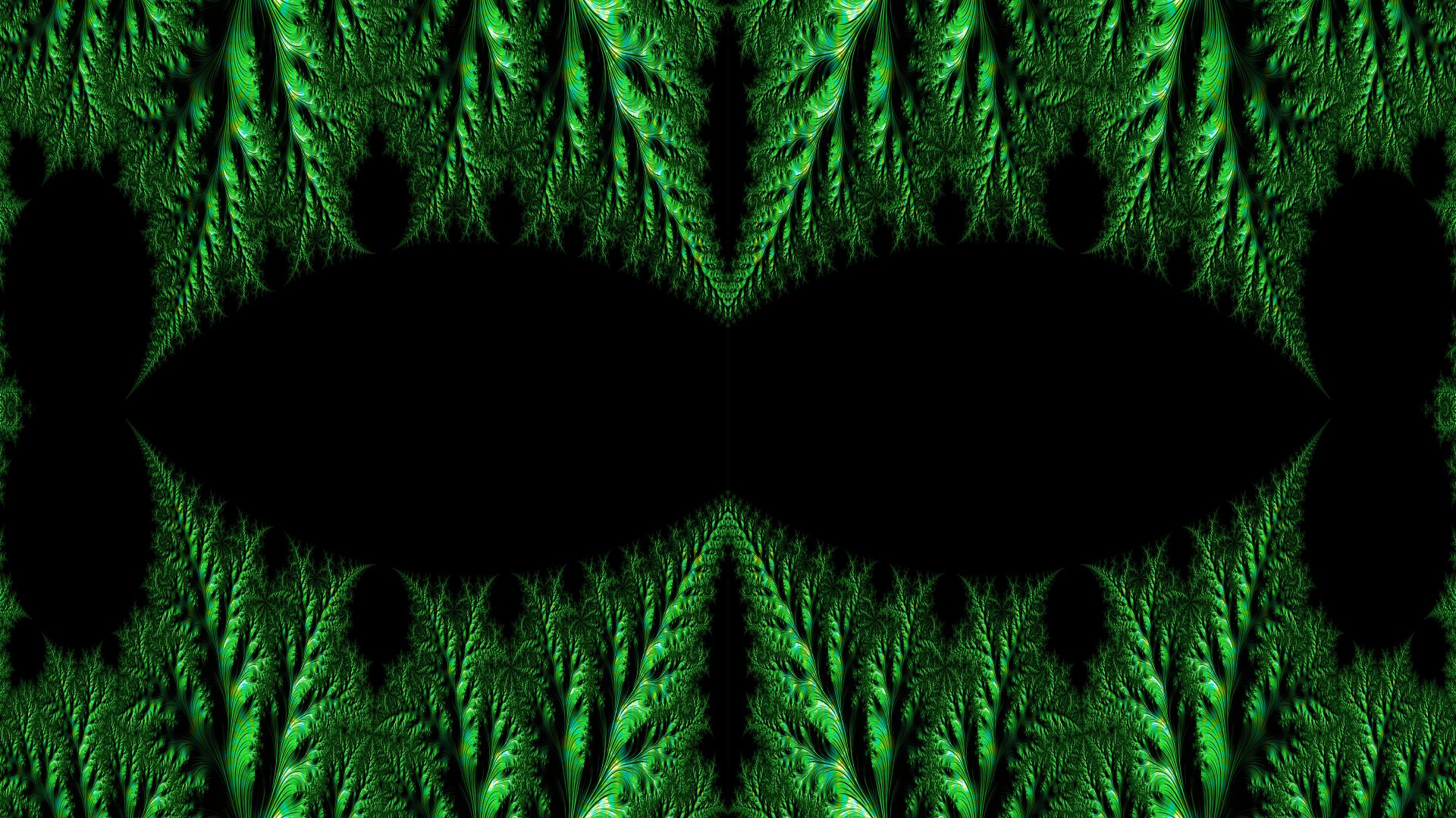 Trippy Psychedelic Fractal Wallpaper by Dr-Pen