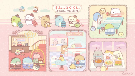 Anime Sumikko Gurashi HD Desktop Wallpaper | Background Image