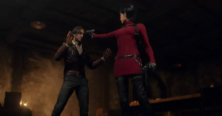 video game Resident Evil 4 - Separate ways remake Resident Evil 4 (2023) HD Desktop Wallpaper | Background Image