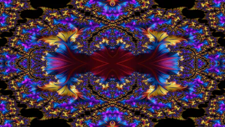 Trippy Psychedelic Fractal Wallpaper