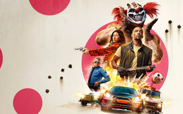 Twisted Metal TV Show themed HD desktop wallpaper and background.
