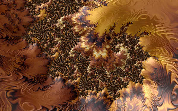  8k Trippy Psychedelic Fractal Wallpaper