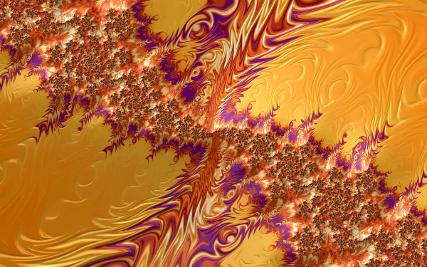  8k Trippy Psychedelic Fractal Wallpaper