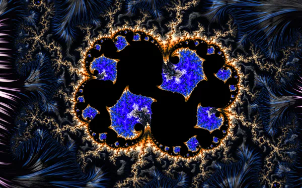  8k Trippy Psychedelic Fractal Wallpaper