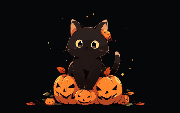 [70+] Black Cat Wallpapers