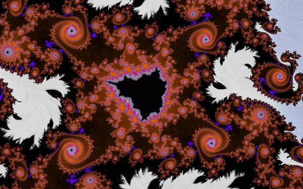  8k Trippy Psychedelic Fractal Wallpaper