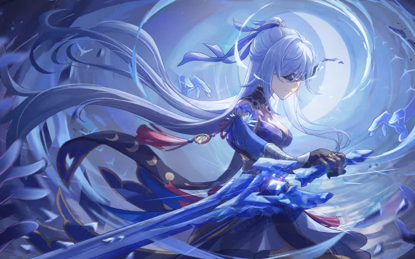 Jingliu (Honkai: Star Rail) video game Genshin Impact Honkai: Star Rail HD Desktop Wallpaper | Background Image