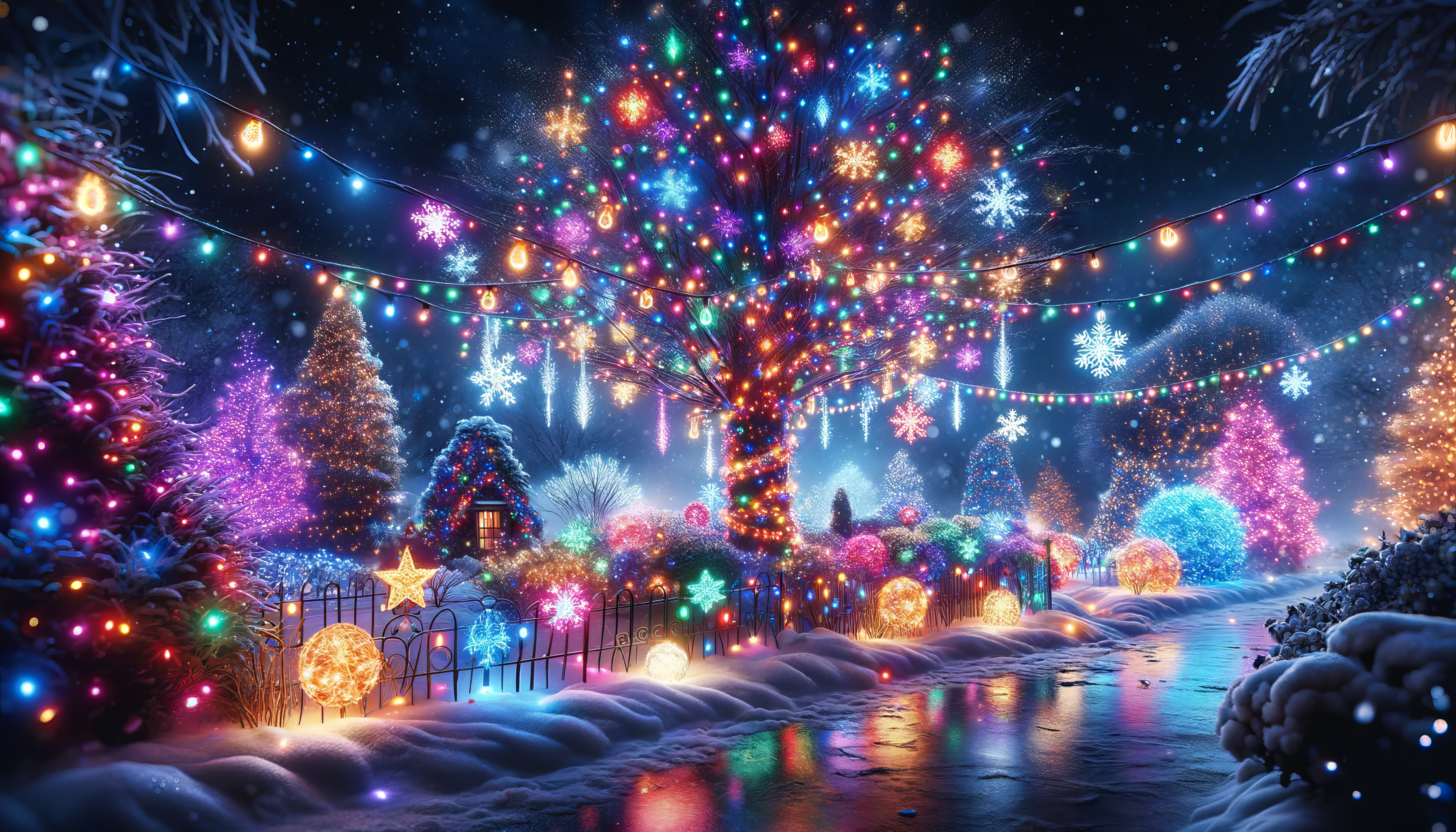 Christmas Lights Wallpapers