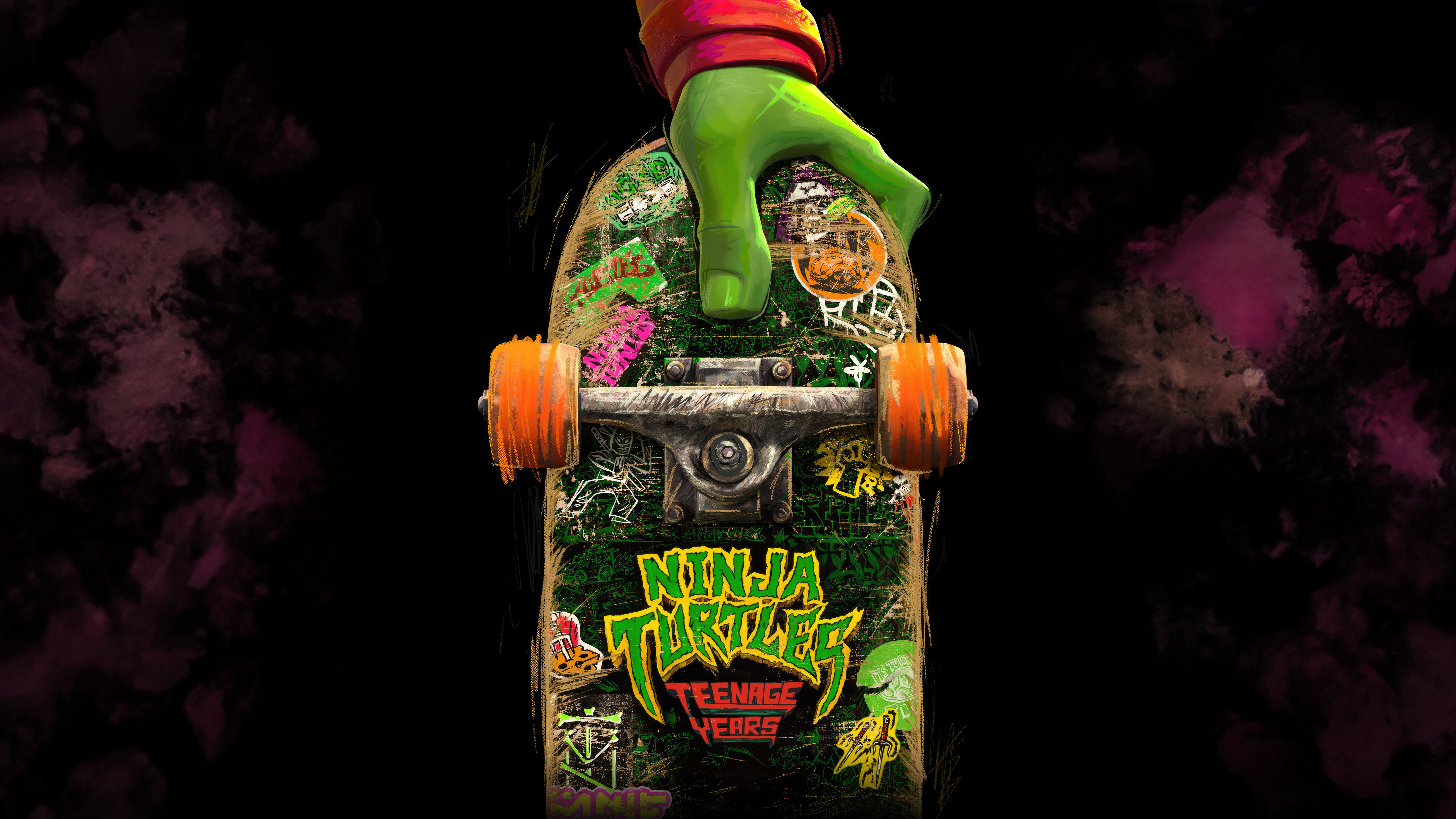 Raphael Teenage Mutant Ninja Turtles: Mutant Mayhem 4K Wallpaper