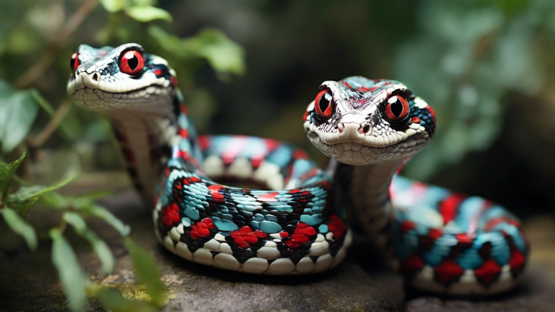 Cute Snakes by AnimeHead