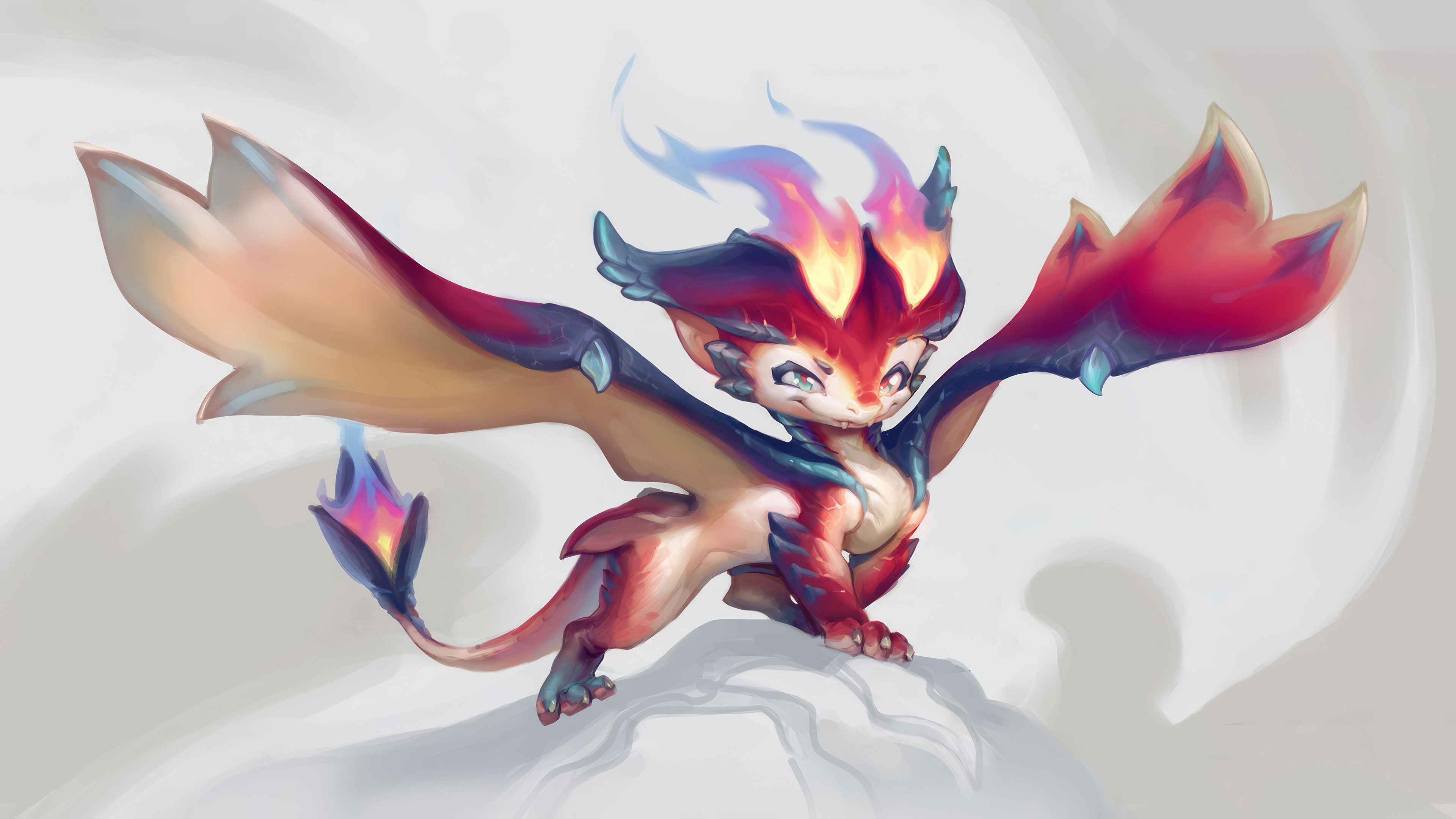 League of Legends Smolder Character HD Wallpaper