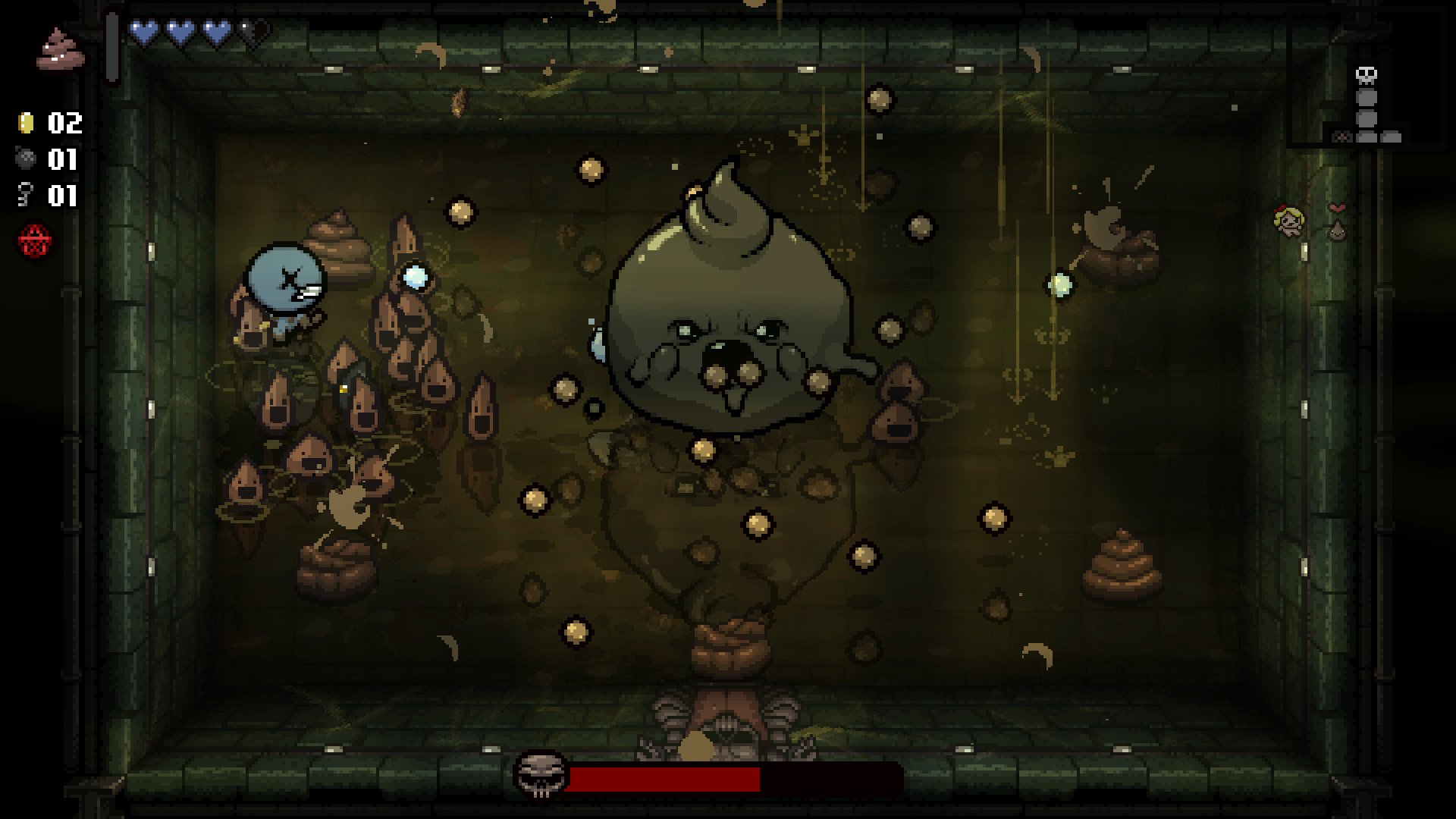 The Binding of Isaac Repentance HD Game Scene Wallpaper