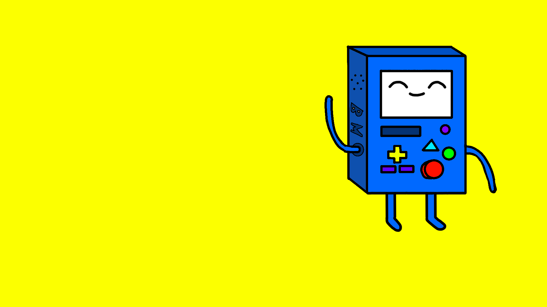 BMO from the cartoon 