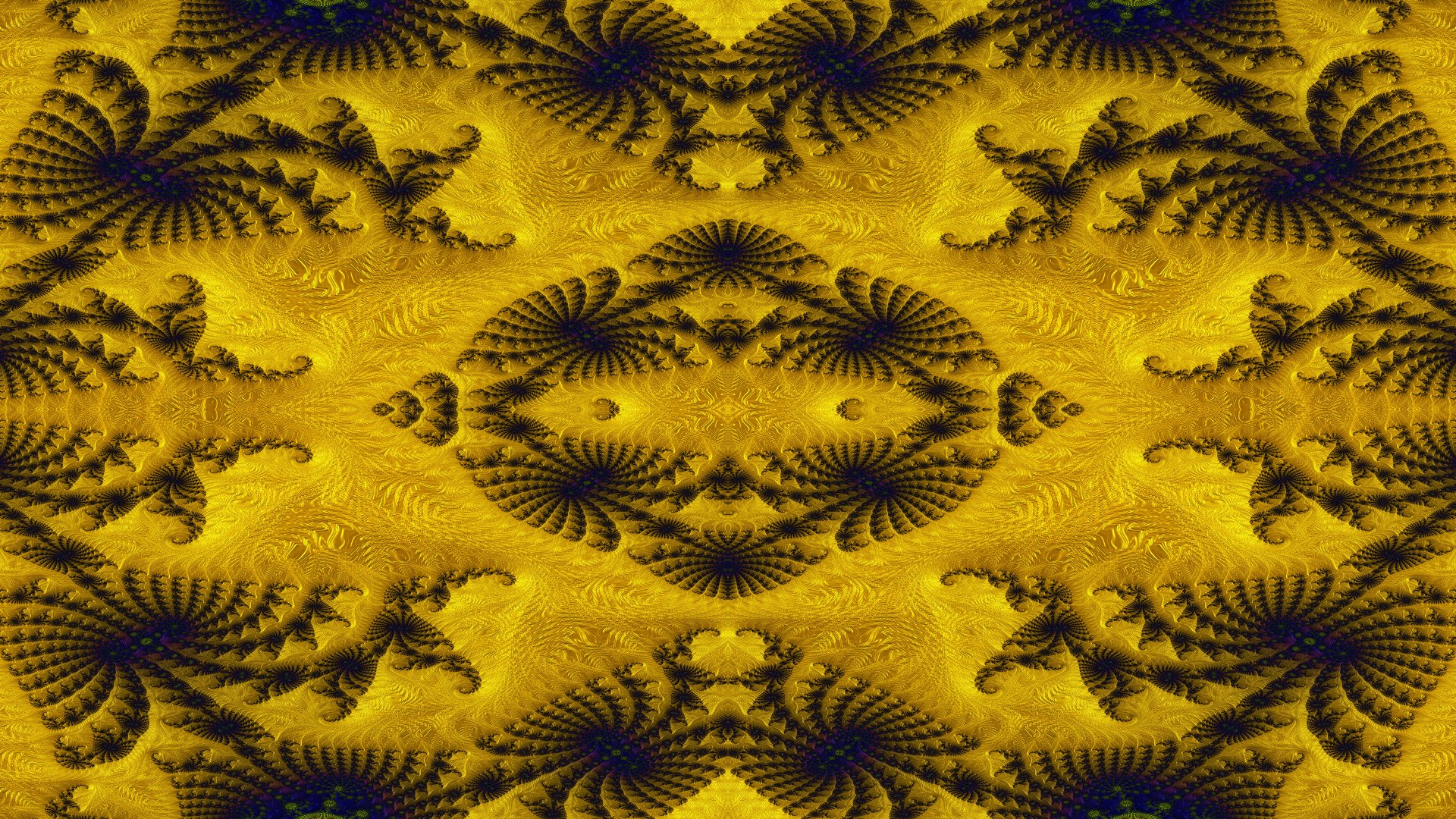 Trippy Psychedelic Fractal 4k Desktop Wallpaper by Dr-Pen