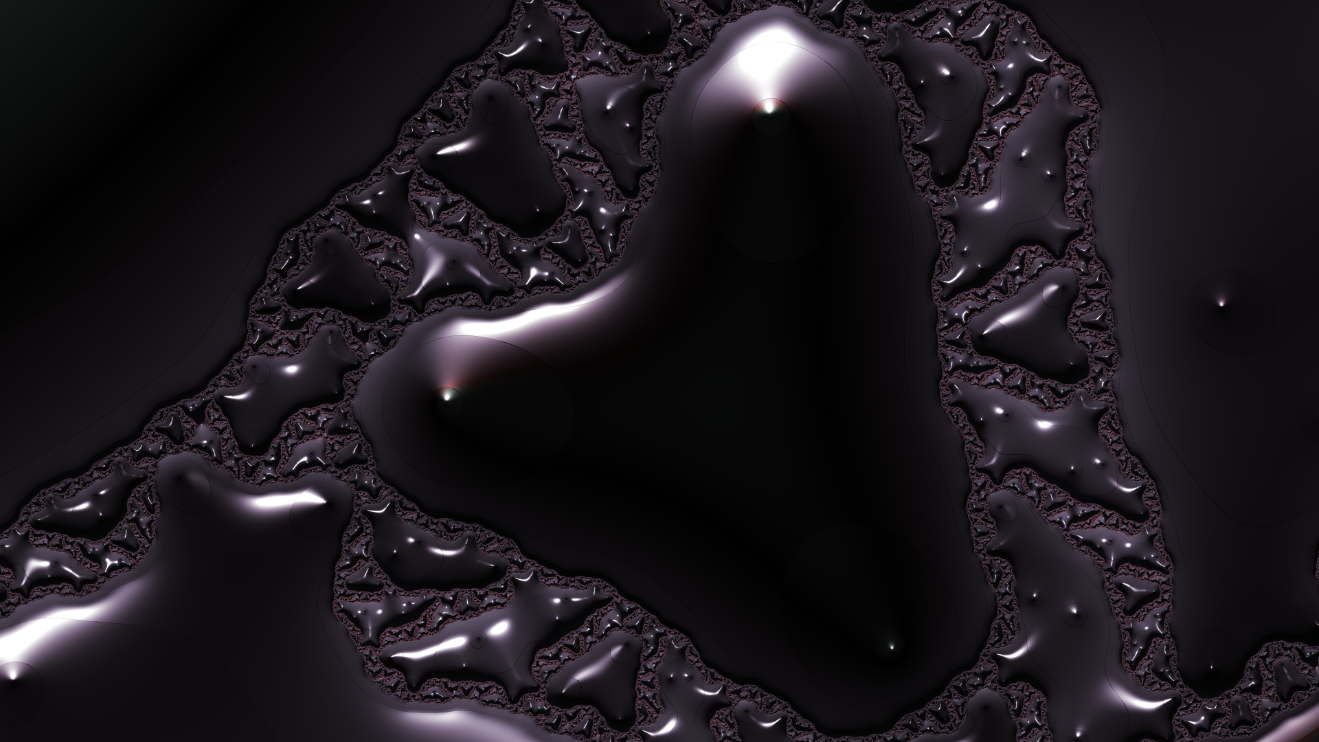 Trippy Psychedelic Fractal Wallpaper by Dr-Pen