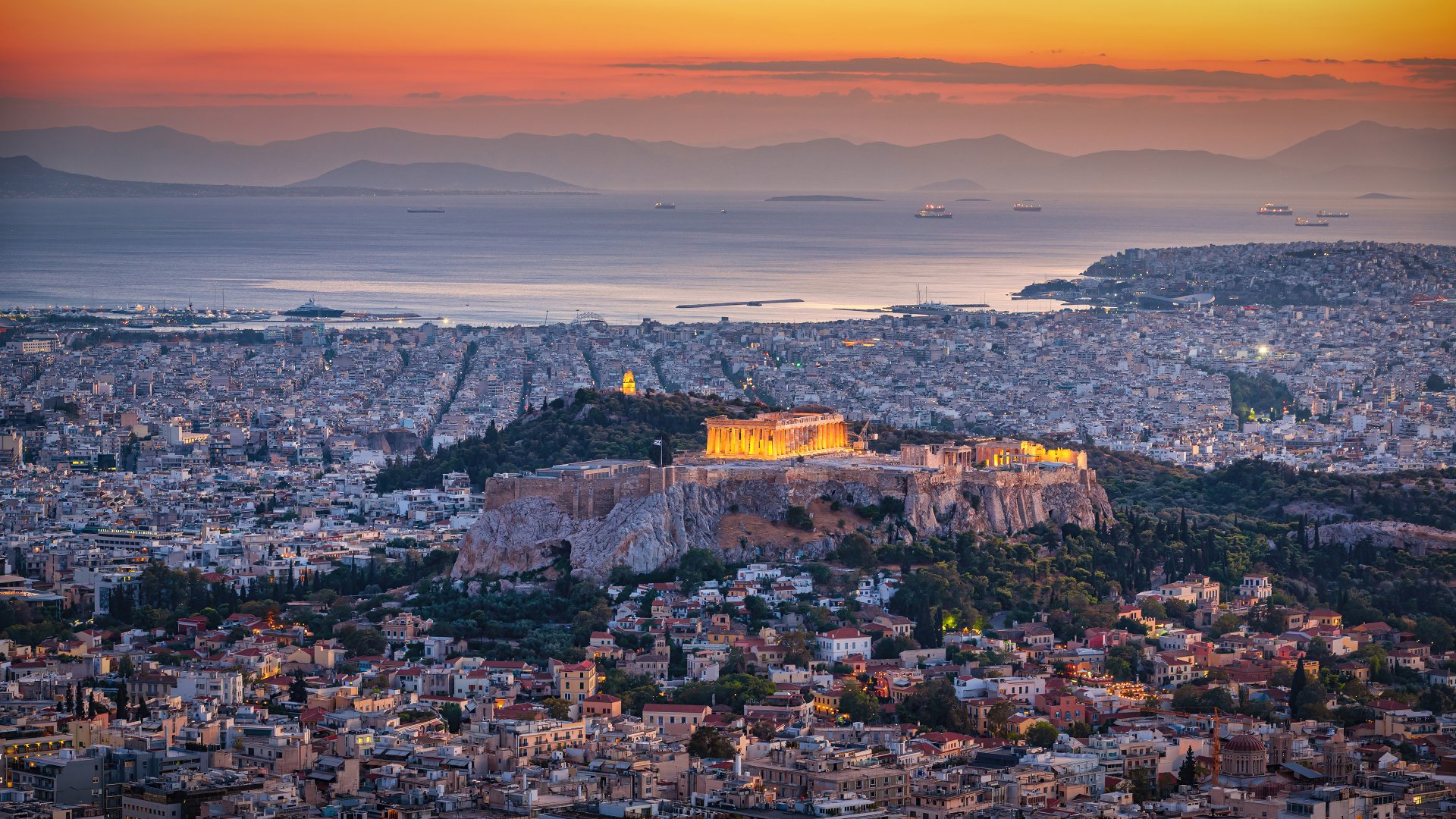 Download Greece Acropolis Of Athens Man Made Athens 4k Ultra HD Wallpaper